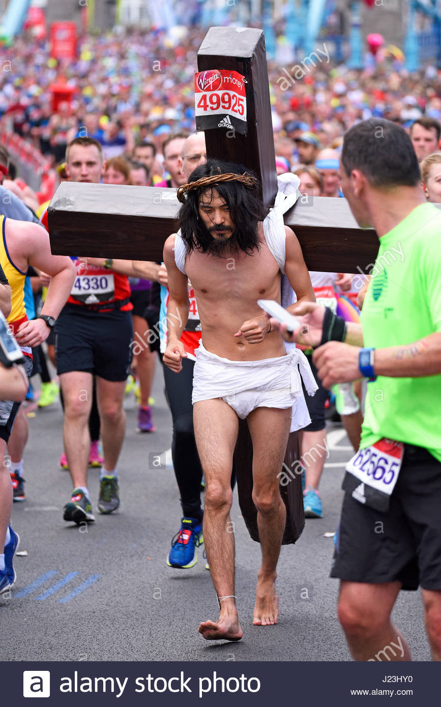 BAREFOOT JESUS BACK TO LONDON 2027 Running for Street Child　C001
