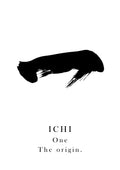 Japanese Calligraphy Kanji "一（ICHI）" Tattoo Design (Vector Data)